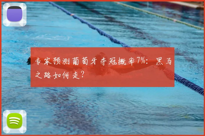 专家预测葡萄牙夺冠概率7%：黑马之路如何走？